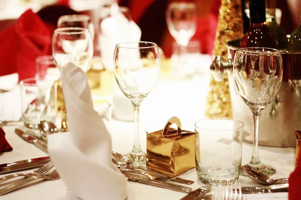 Decorated table setting Royalty Free Stock Photos