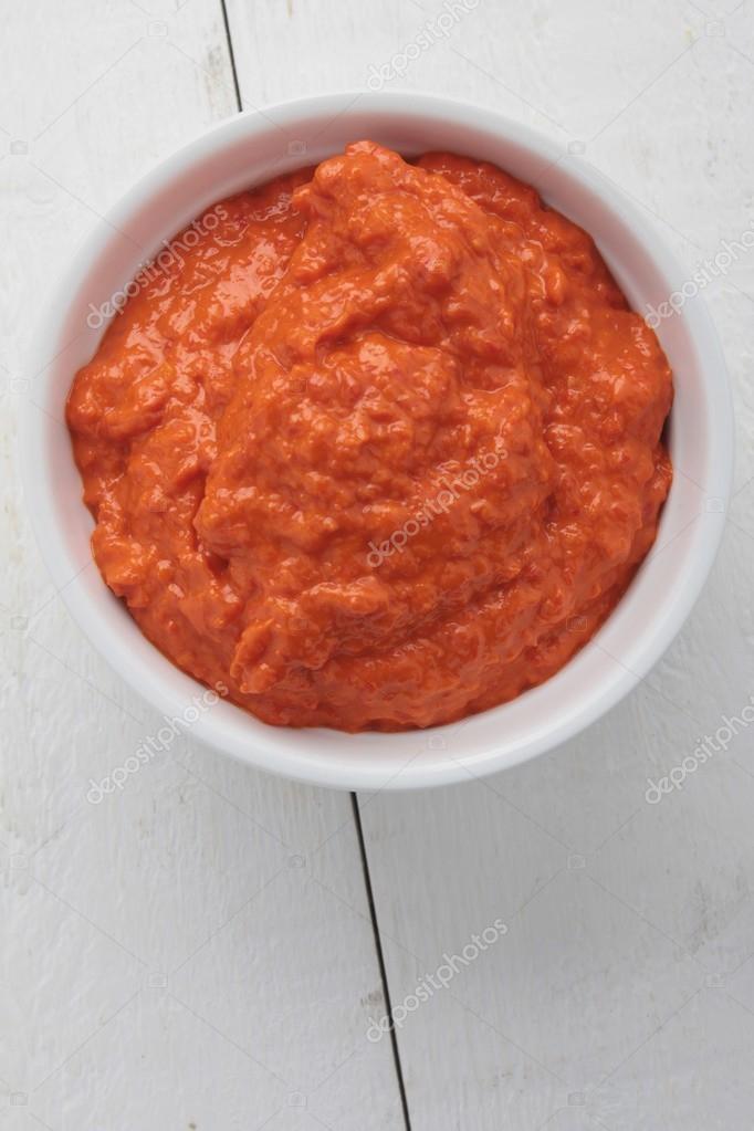 Tomato tapenade dip — Stock Photo © neillangan 89682090