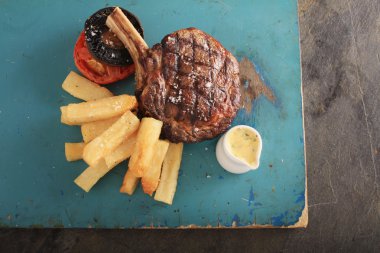 biftek yemek yemek kaplama