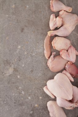 çiğ tavuk seçimi kes