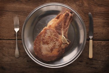 biftek yemek yemek kaplama