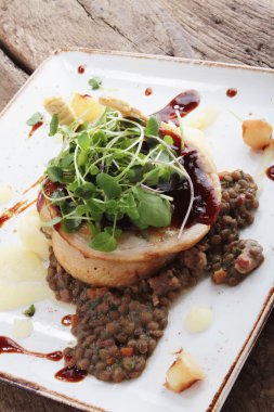 domuz ana yemek kaplama