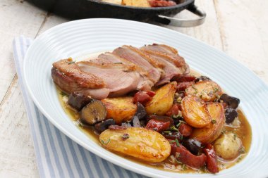 kaplama ördek ana yemek