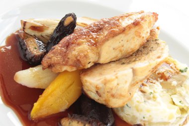 kaplama tavuk ana yemek