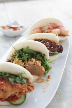 Malezya buğulanmış sandviç