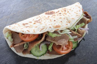 Tikka şiş donner şal sandviç