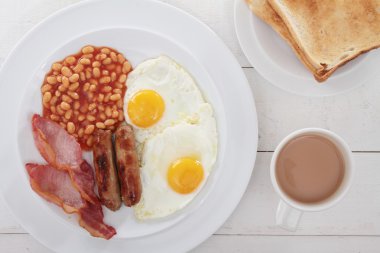 geleneksel tam İngiliz kahvaltısı