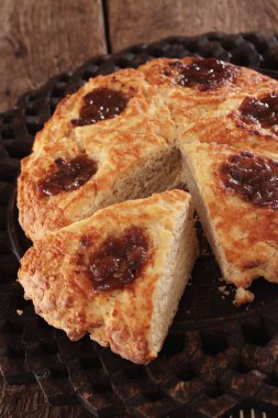 Lezzetli peynirli çörek