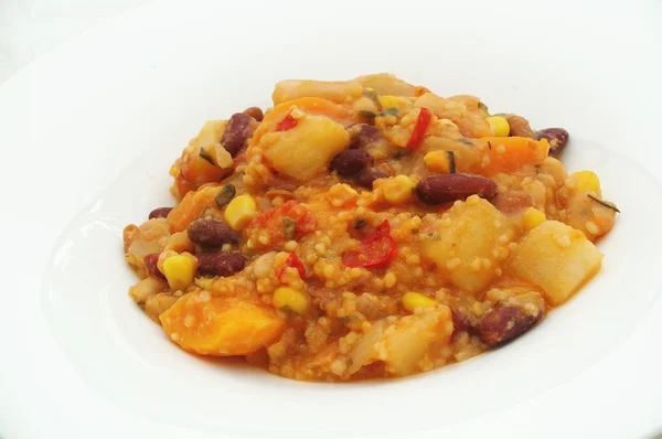 Wholesome bean soup — Stock Photo, Image