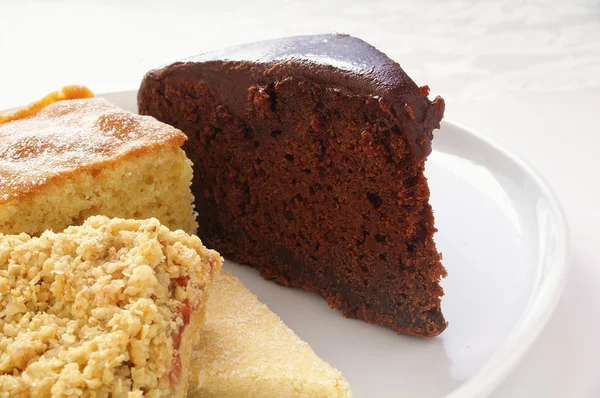 Sabrosos pasteles de tarta —  Fotos de Stock