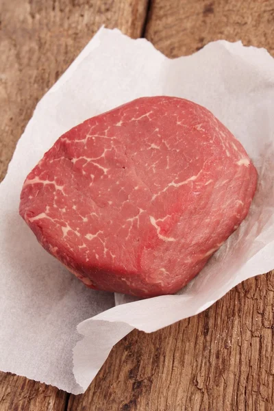 Biftek yemek tatlı — Stok fotoğraf