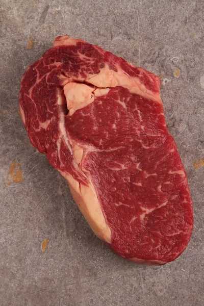 Prime aged rib eye steak — Stock Photo, Image