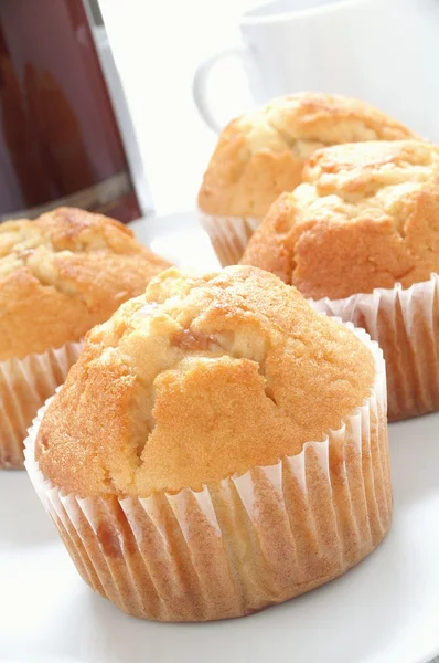 Muffins frais sucrés — Photo