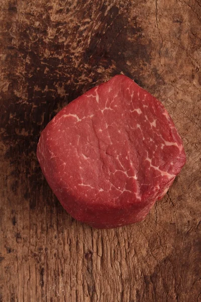 Filete crudo Steak — Foto de Stock