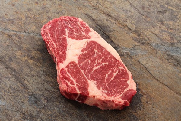 aged ribeye steak