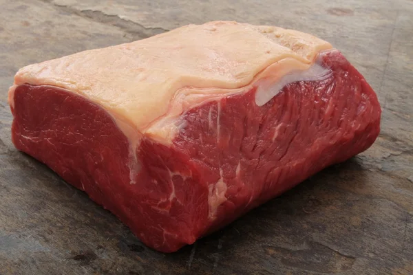 Hel stek isolerade — Stockfoto