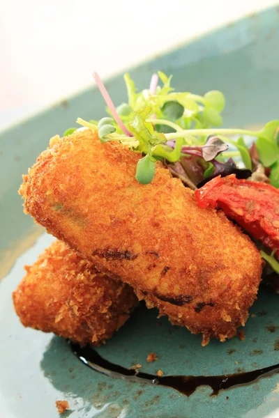 Kroket aardappel voorgerecht — Stockfoto