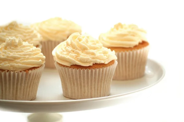 Kleurrijk ingerichte cupcakes — Stockfoto