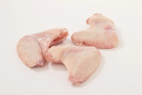 Kawałki świeżego surowego kurczaka — Zdjęcie stockowe