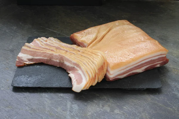 Smoked panchetta ham — Stock Photo, Image