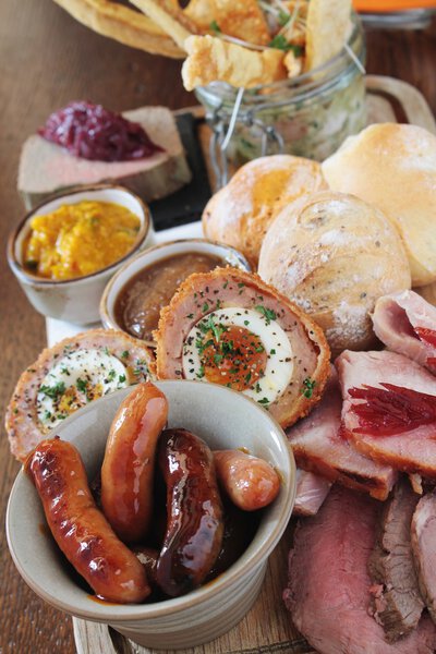 совместное блюдо из мяса
