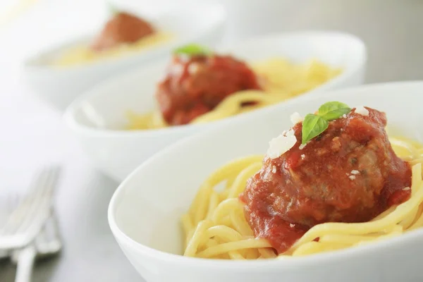 Meatballs in tomato sauce — Stock Photo, Image