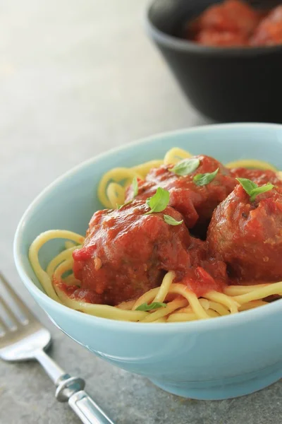 Meatballs in tomato sauce — Stock Photo, Image