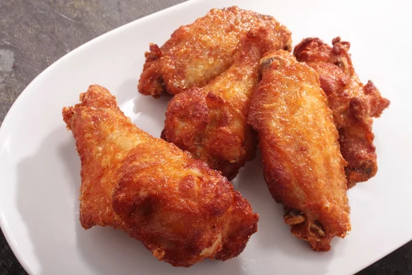 Spicy chicken wings — Stock Photo, Image