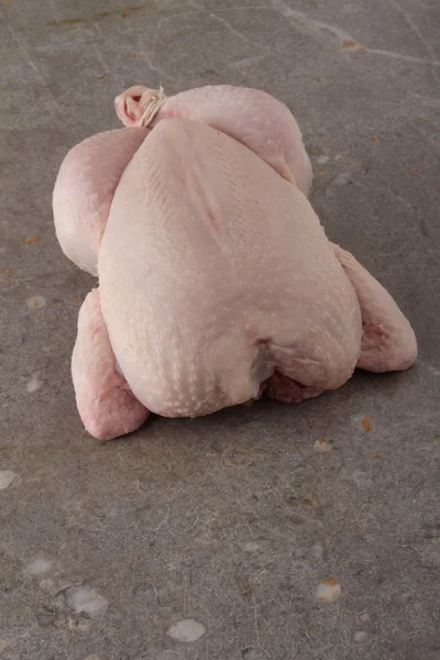 Przygotowane surowego kurczaka — Zdjęcie stockowe