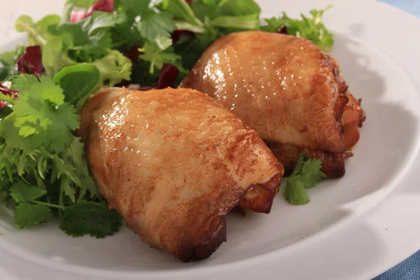 Hähnchen Hauptmahlzeit — Stockfoto