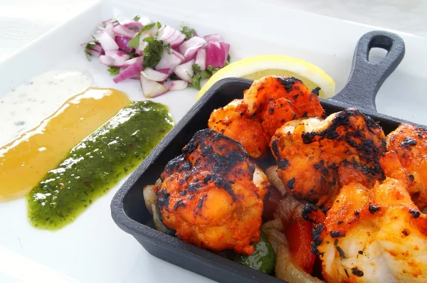 Indian king prawn tikka tandoor