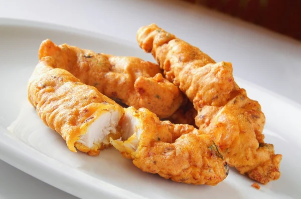 Indisk kyckling pakora — Stockfoto