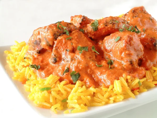 Hint tavuk tikka masala — Stok fotoğraf