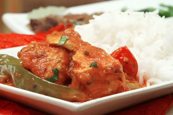 Indisches Currygericht — Stockfoto