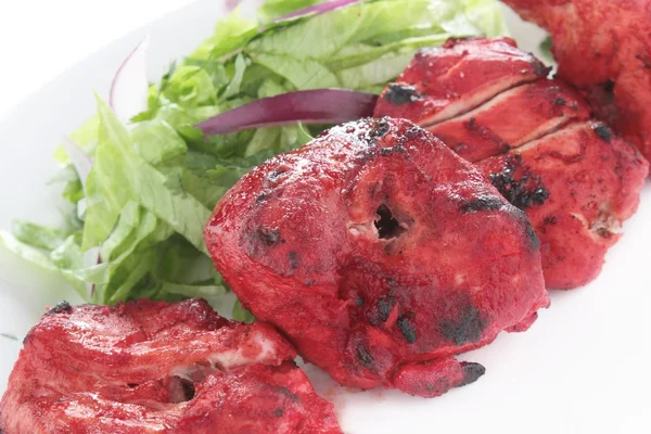 Indisches Huhn Tikka Kebab — Stockfoto