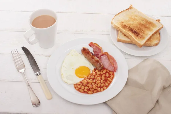 Desayuno inglés completo tradicional —  Fotos de Stock