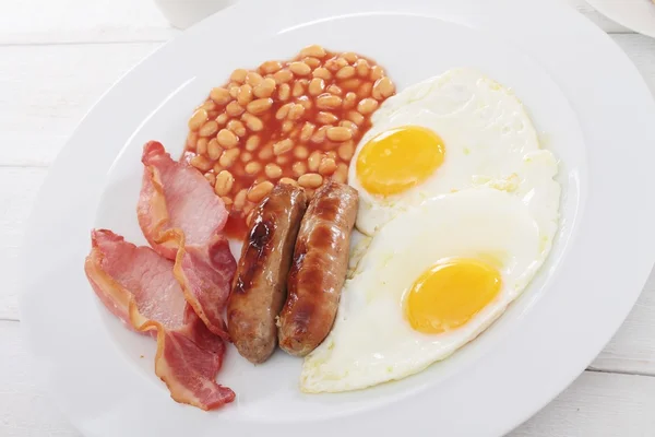 Desayuno inglés completo tradicional —  Fotos de Stock