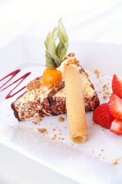 tatlı kek çikolata