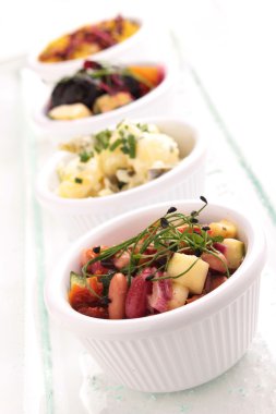 soğuk salata seçimi