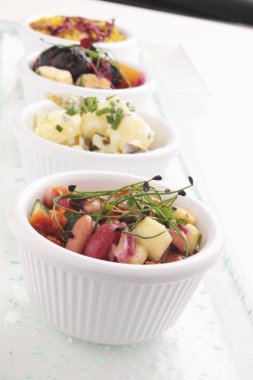 soğuk salata seçimi