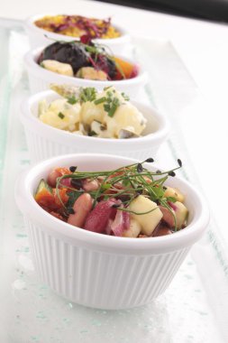 soğuk salata seçimi