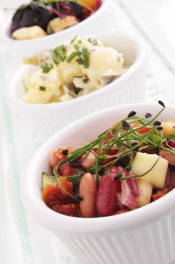 soğuk salata seçimi