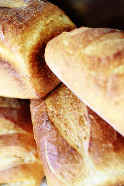 Auswahl an frischem Brot — Stockfoto