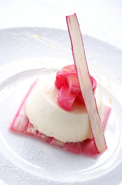 Pana cotta dessert — Stock Photo, Image