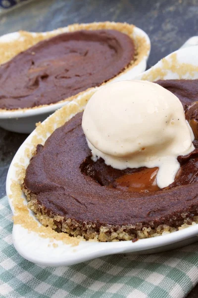 Dolci al cioccolato al forno — Foto Stock