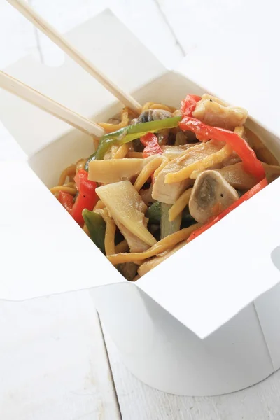 Traditional chinese takeaway — Stock Photo, Image