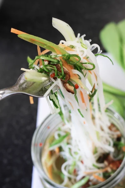 Sopa de fideos chinos —  Fotos de Stock