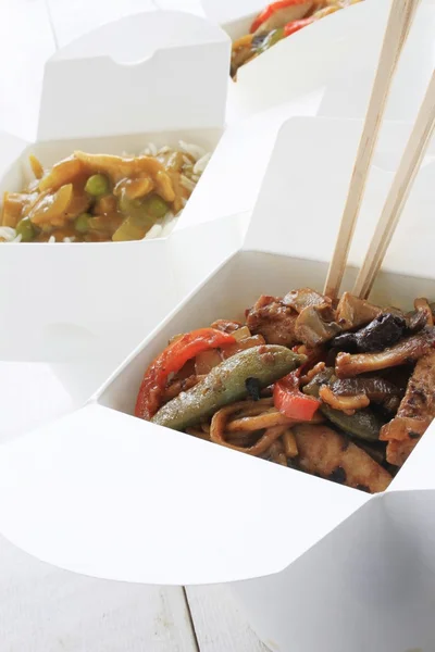 Traditional chinese takeaways — Stock Photo, Image