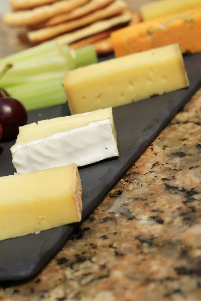 Piatto di selezione formaggio — Foto Stock