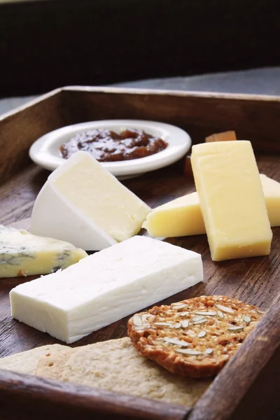 Selección de queso fresco —  Fotos de Stock